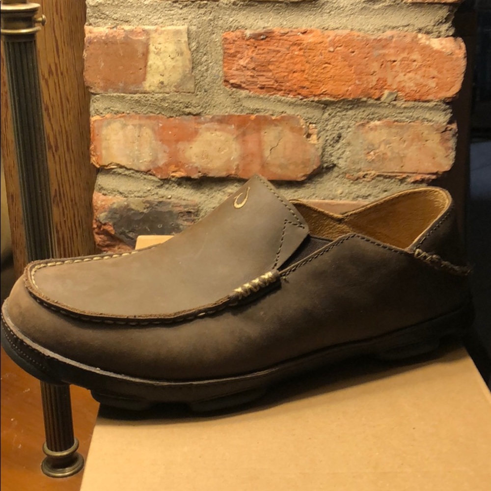 OluKai Moloa Dark Wood/ Dark Java